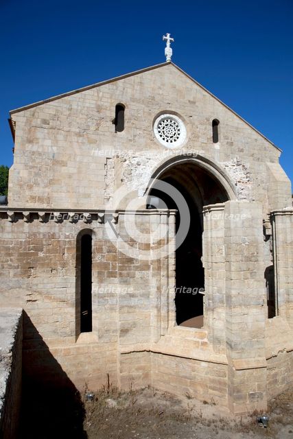 The ruined eastern apse of the Monastery of Santa Clara-a-Nova, Coimbra, Portugal, 2009. Artist: Samuel Magal