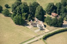 The ruined remains of Old Gorhambury House, Hertfordshire, 2020. Creator: Damian Grady
