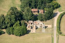 The ruined remains of Old Gorhambury House, Hertfordshire, 2020. Creator: Damian Grady