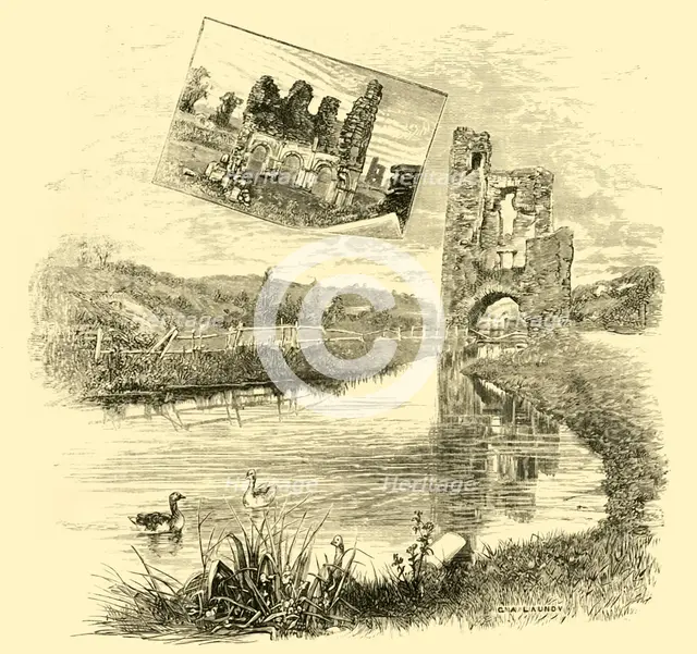 'The Ruins of Mellifont Abbey', 1898. Creator: Unknown.