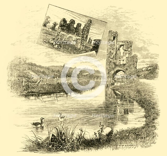 'The Ruins of Mellifont Abbey', 1898. Creator: Unknown.