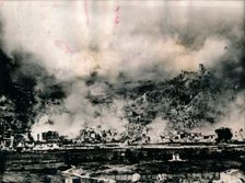 The ruins of Monte Cassino, Italy, World War II, 1944. Creator: Unknown