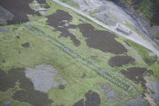 The ruins of Old Gang lead smelt mill peat store, North Yorkshire, 2015. Creator: Dave MacLeod