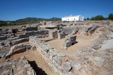The ruins of a Roman house, Milreu, Portugal, 2009. Creator: Samuel Magal