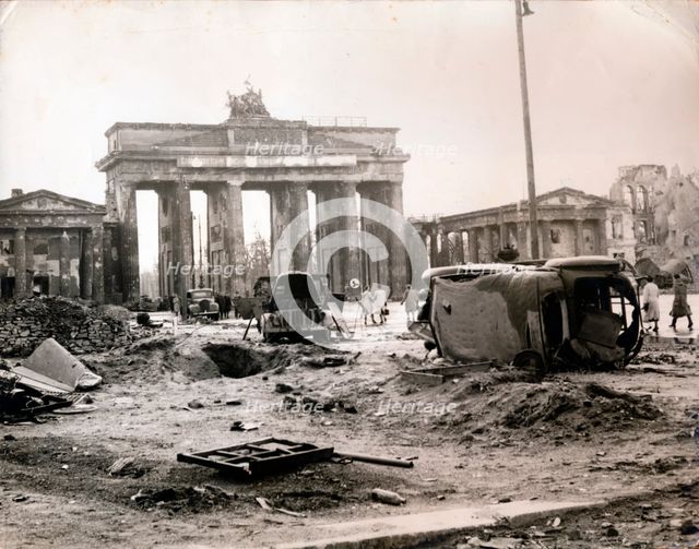 The ruins of Berlin, 6 July 1945. Creator: Unknown.