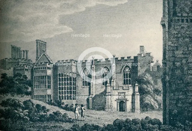 'The Ruins of Cowdray House, near Midhurst, Sussex', 1907. Artist: Unknown.
