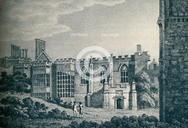 'The Ruins of Cowdray House, near Midhurst, Sussex', 1907. Artist: Unknown.