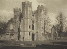 The ruins of Cowdray, Sussex. From the album: Photograph album - England, 1920s. Creator: Harry Moult