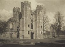 The ruins of Cowdray, Sussex. From the album: Photograph album - England, 1920s. Creator: Harry Moult