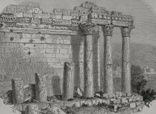 The ruins of Palmyra, Syria, 1856. Creator: Unknown