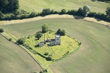 The ruins of St Mary's Church, Colston Bassett, Nottinghamshire, 2018. Creator: Damian Grady