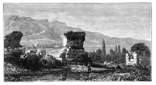 The ruins of Sardis, Lydia, Turkey, c1890