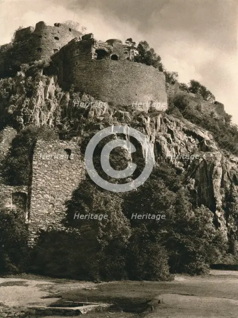 'The ruins of the Hohentwiel', 1931. Artist: Kurt Hielscher.