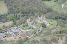 The ruins of Wingfield Manor, a medieval great house, Derbyshire, 2016. Creator: Historic England