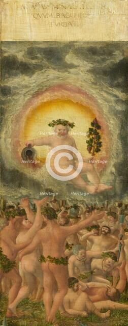 The Rule of Bacchus [left panel], c. 1535. Creator: Workshop of Albrecht Altdorfer.