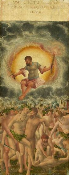 The Rule of Mars [right panel], c. 1535. Creator: Workshop of Albrecht Altdorfer