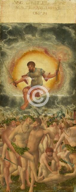 The Rule of Mars [right panel], c. 1535. Creator: Workshop of Albrecht Altdorfer.