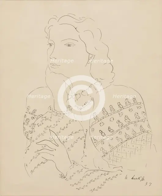 The Rumanian Blouse, c1940. Creator: Henri Matisse.