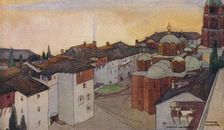 The Russian Convent of Russico c19th century. Artist: Georges Kossiakoff