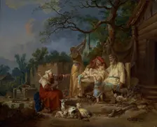 The Russian Cradle, about 1764-1765. Creator: Jean Baptiste Le Prince