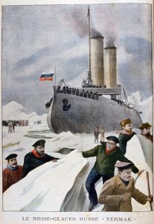 The Russian icebreaker Yermak 1902