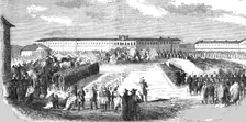 The Russians Disarming the Wallachian Troops 1854. Creator: Unknown