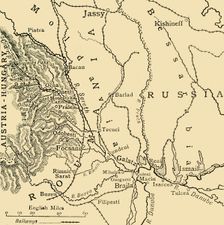 The Russo-Roumanian Retreat to the Sereth Line First World War, c1916, (c1920). Creator: Unknown