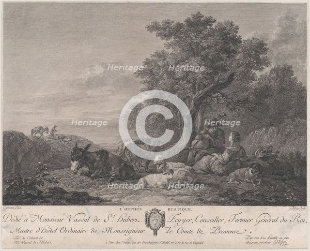 The Rustic Orpheus, late 18th, early 19th century. Creator: François Godefroy.