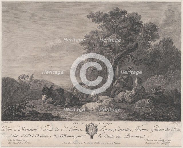 The Rustic Orpheus, late 18th, early 19th century. Creator: François Godefroy.