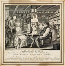 The Rustic Pharmacy, 1774. Creator: Locher; Gottfried (1735-1795)
