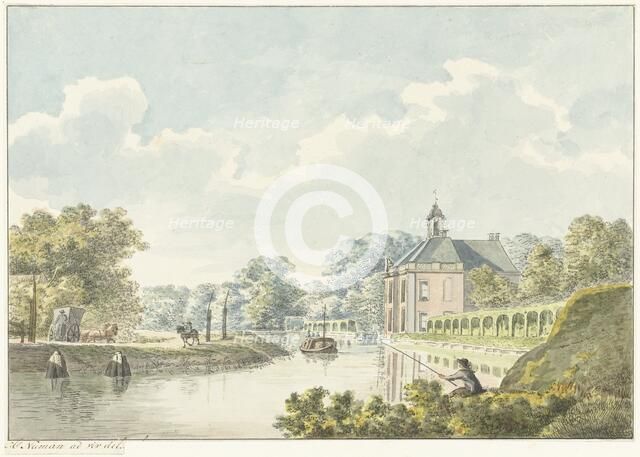 The Rupelmonde house on the Vecht, 1754-1820. Creator: Hermanus Numan.
