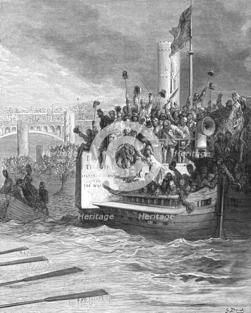 'The Race', 1872.  Creator: Gustave Doré.