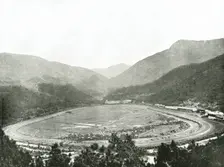 The Race Course from Morrison's Hill, Hong Kong, 1895. Creator: W & S Ltd