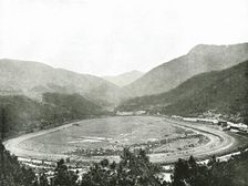 The Race Course from Morrison's Hill, Hong Kong, 1895. Creator: W & S Ltd