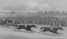 The Race for the St Leger 1851 - Newminster's Year c1851. Artist: JH Engelheart