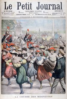 The race of the Midinette, 1903