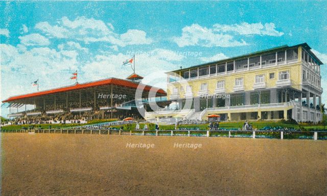 The Race Track at Oriental Park, Havana, Cuba, c1915. Artist: Unknown