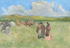 The Race Track, c. 1891. Creator: Jean Louis Forain