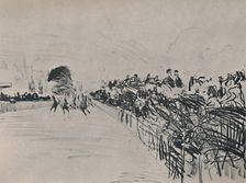 The Races 1865-1872, (1946). Artist: Edouard Manet