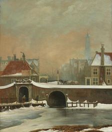 The Raampoortje in Amsterdam, 1809. Creator: Cornelis Troost