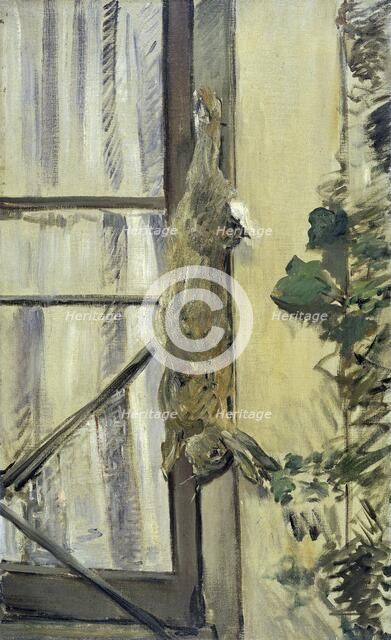 The rabbit, 1881. Creator: Edouard Manet.