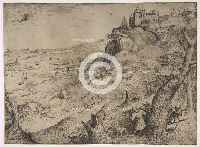 The Rabbit Hunt, 1560. Creator: Pieter Bruegel the Elder.