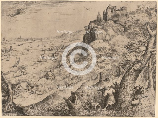 The Rabbit Hunt, 1560. Creator: Pieter Bruegel the Elder.