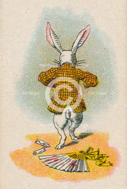 The Rabbit Running Away, 1930. Artist: John Tenniel