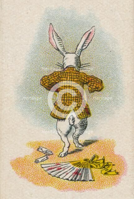 The Rabbit Running Away, 1930. Artist: John Tenniel