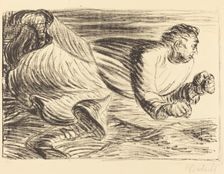 The Raging Barbarian, c. 1916/1917. Creator: Ernst Barlach