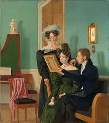 The Raffenberg Family, 1830. Creator: Wilhelm Bendz