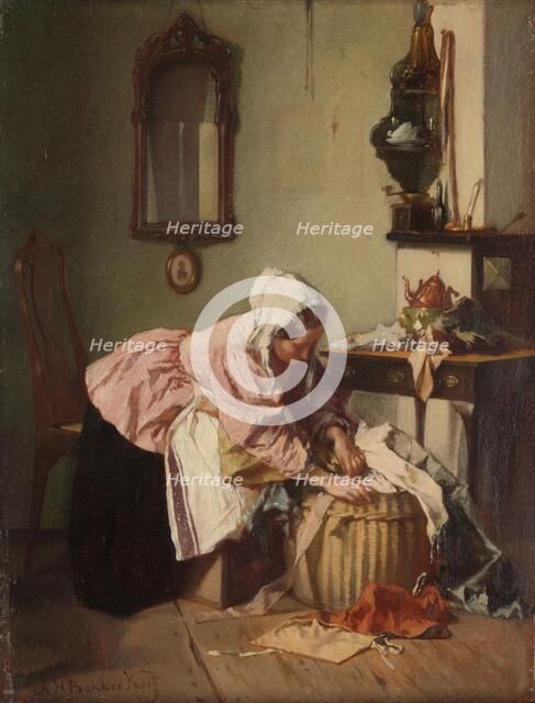 The Rag Basket, c.1850-c.1882. Creator: Alexander Hugo Bakker Korff.