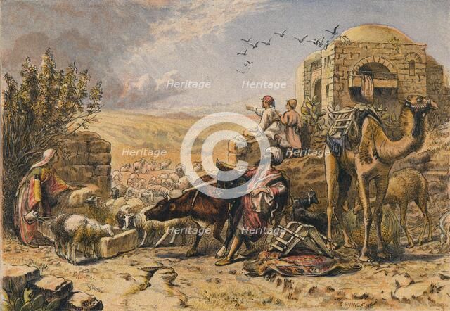 'The Rain Cloud', mid 19th century. Creator: William J Webb.