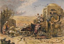 The Rain Cloud mid 19th century. Creator: William J Webb